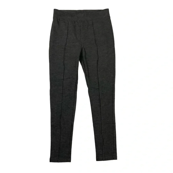 Lou & Grey Seamed Ponte Legging Pant Charcoal  Size Medium - Picture 1 of 6